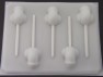 255x Fat Short Penis Chocolate or Hard Candy Lollipop Mold